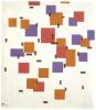 Piet Mondrian, 
Composition en couleur A, 1917